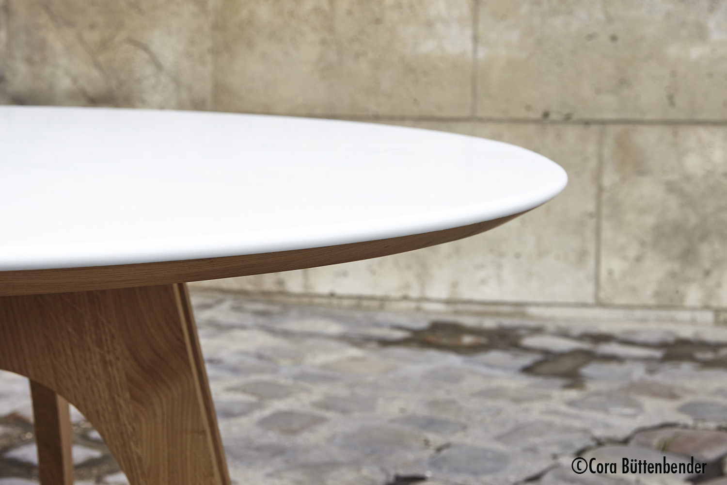 Table.0, table ovale extensible